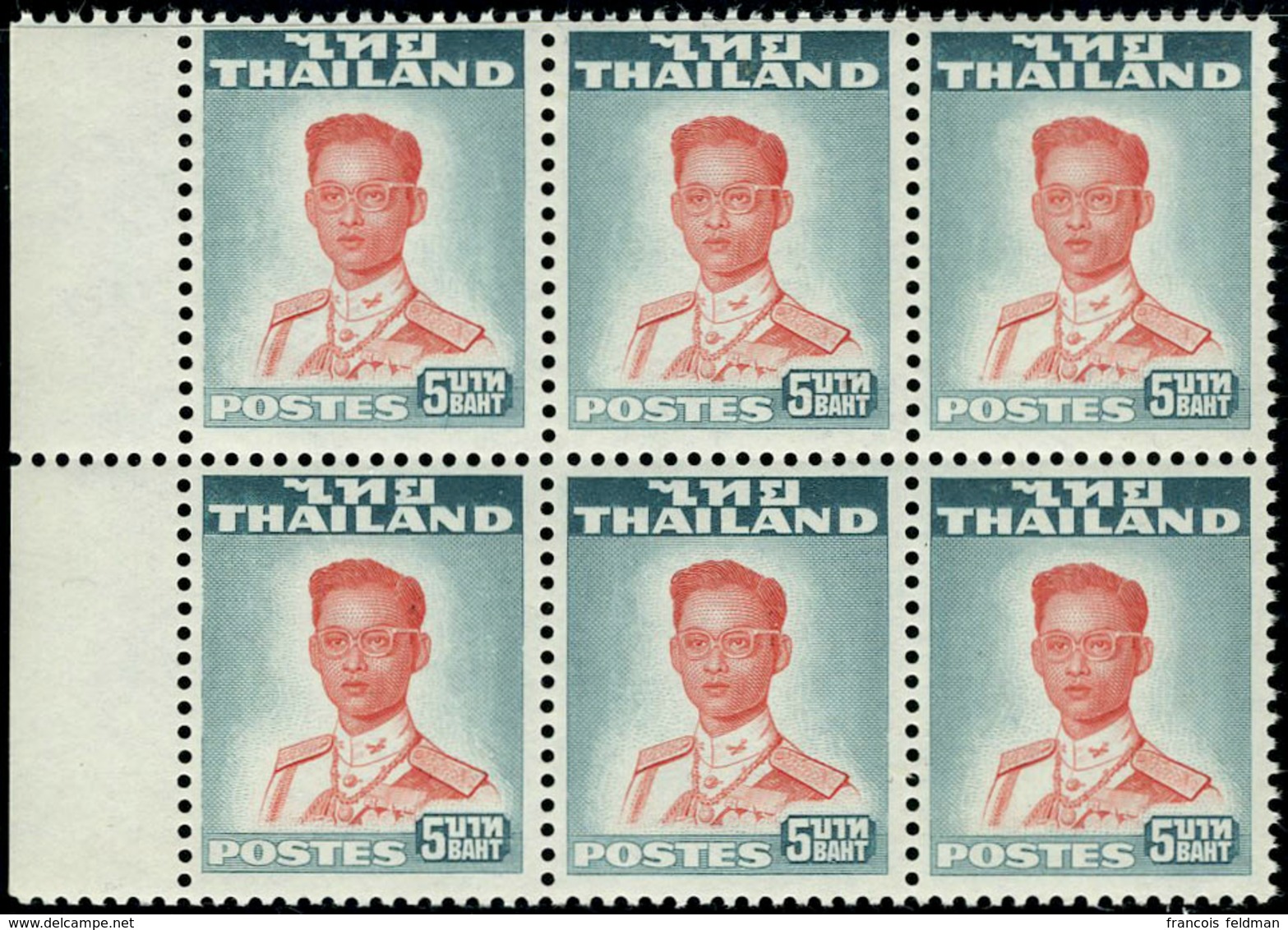 Neuf Sans Charnière N° 278A, 5b RAME IX, Bloc De 6 Timbres Gomme Blanche, TB - Other & Unclassified