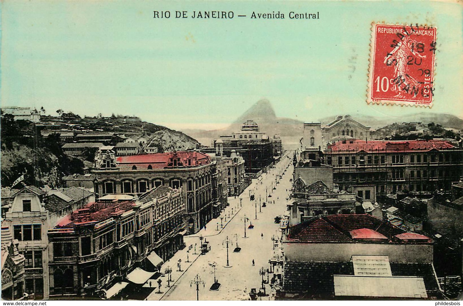 BRESIL  RIO DE JANEIRO  Avenida Central - Rio De Janeiro