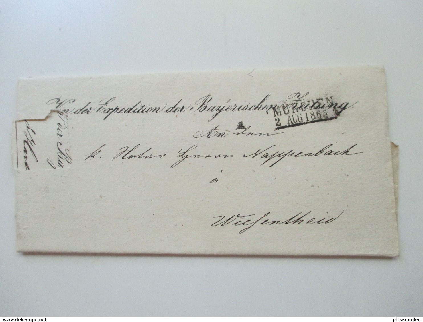 AD Bayern - DR 1809 - 1920er Jahre! Dienstbriefe / Amtsbriefe Markenlos. Viel Mit Inhalt. Farbige Stempel. 100 Stk - Colecciones (sin álbumes)