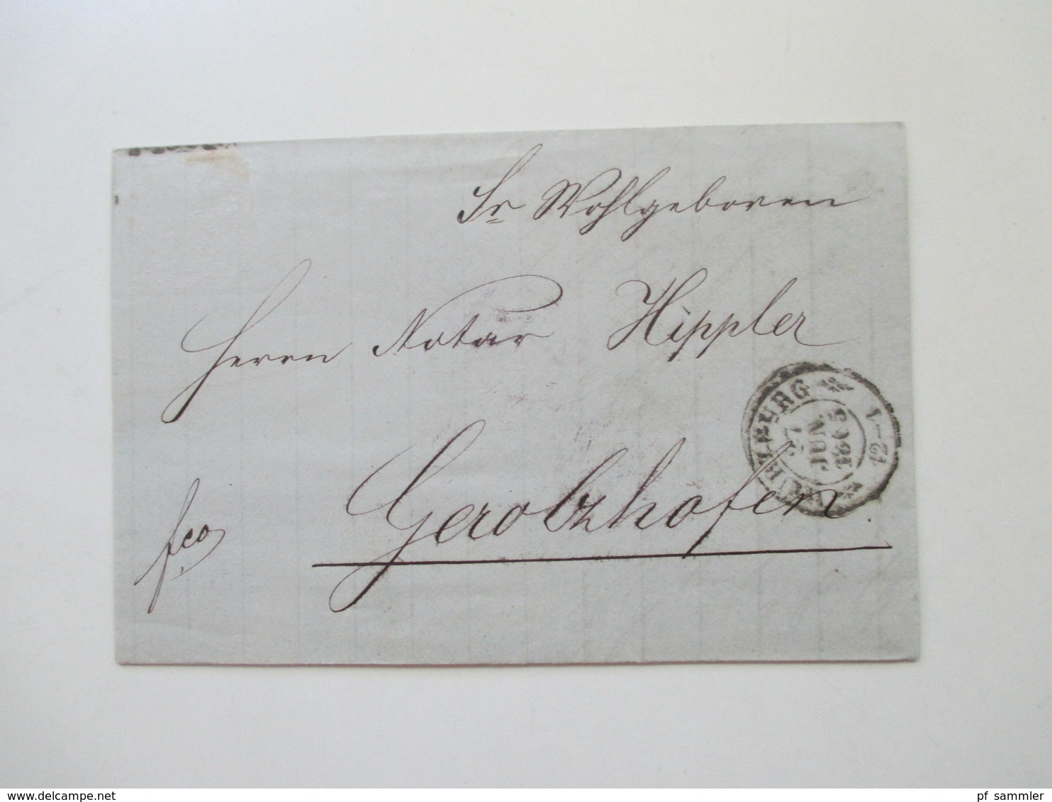 AD Bayern - DR 1809 - 1920er Jahre! Dienstbriefe / Amtsbriefe Markenlos. Viel mit Inhalt. Farbige Stempel. 100 Stk