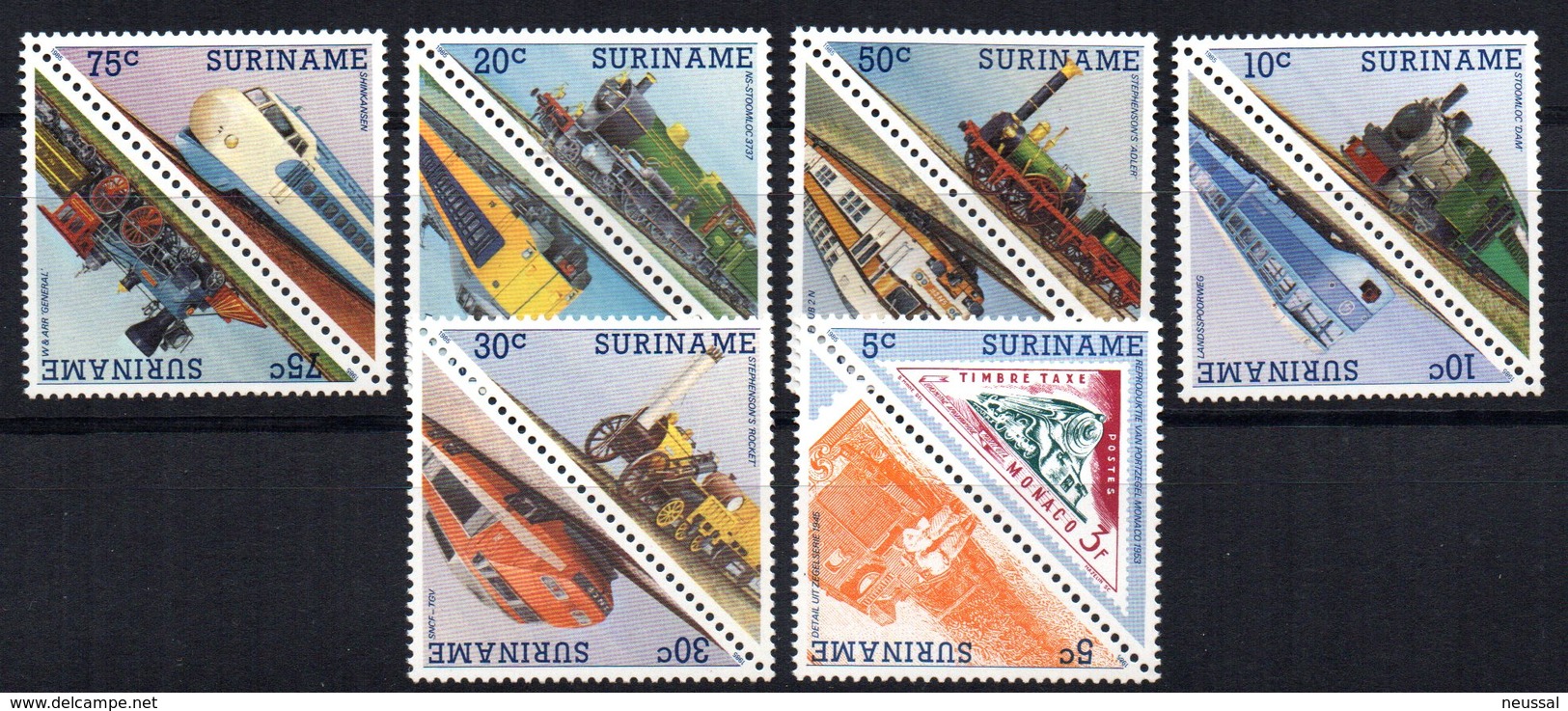 Serie Nº 1002/13 Surinam - Surinam