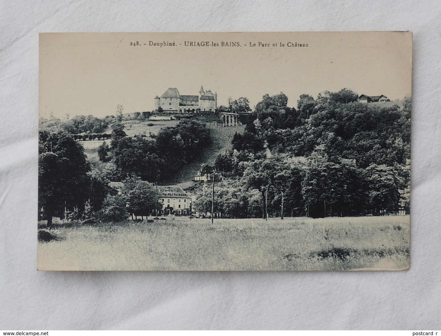 France  Dauphine Uriage Les Bains Le Parc Chateau    A 199 - Uriage