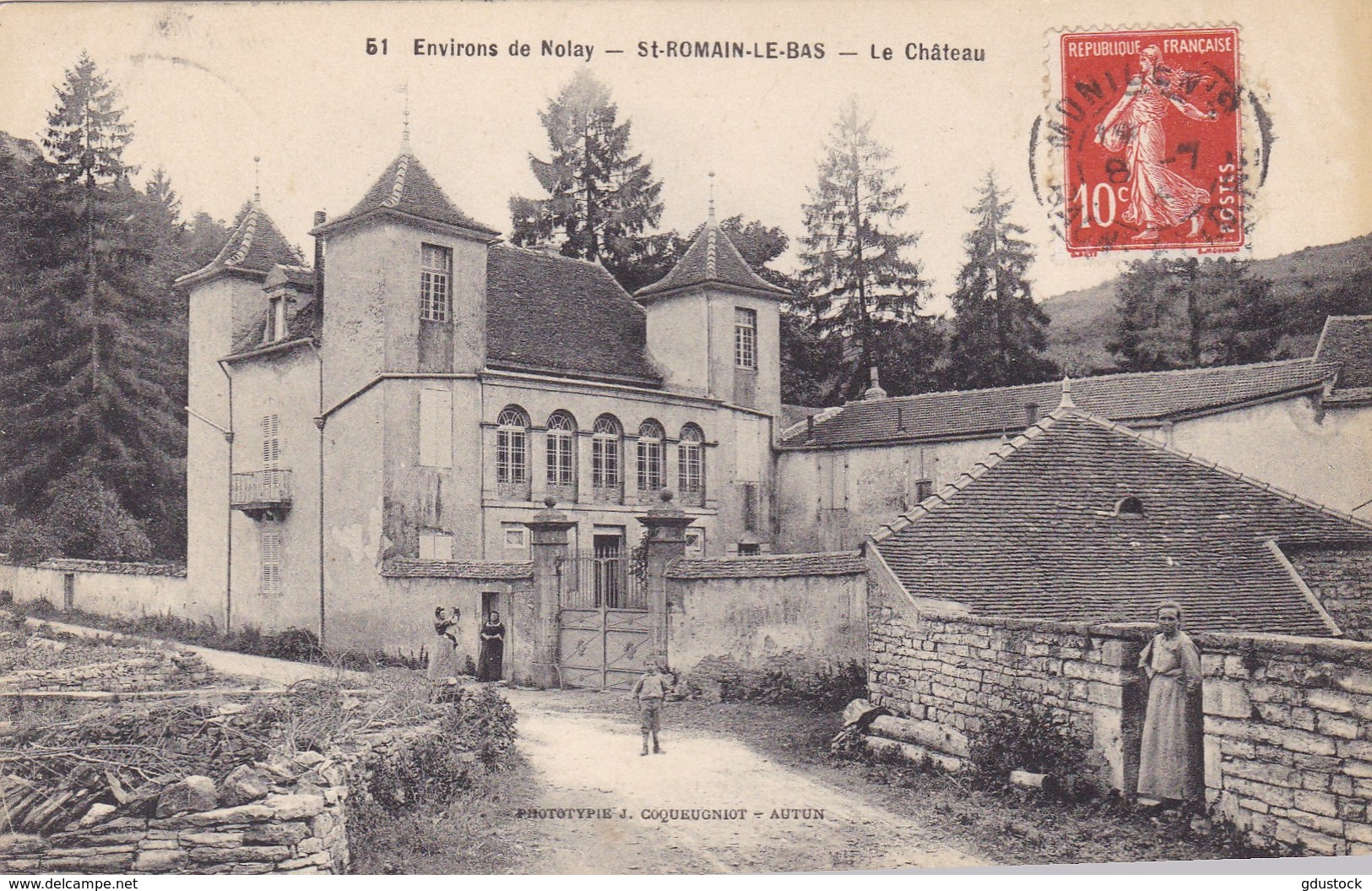 Côte-d'Or - Environs De Nolay - St-Romain-le-Bas - Le Château - Autres & Non Classés