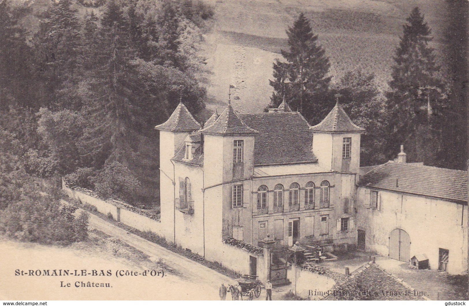 Côte-d'Or - St-Romain-le-Bas - Le Château - Autres & Non Classés