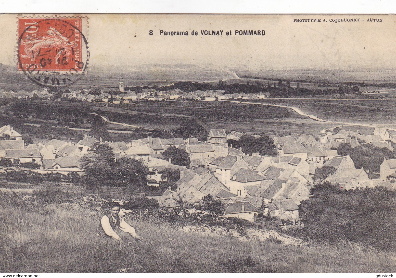 Côte-d'Or - Panorama De Volnay Et Pommard - Autres & Non Classés