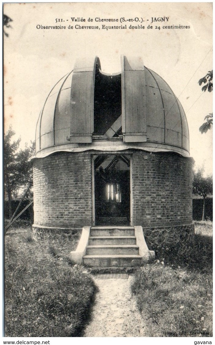 78 Vallée De Chevreuse - JAGNY - Observatoire De Chevreuse, Equatorial Double De 24 Centimètres - Autres & Non Classés