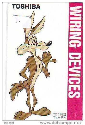 Wile E. Coyote - ROAD RUNNER Cartoon - Comics Sur Telecarte (1) - BD