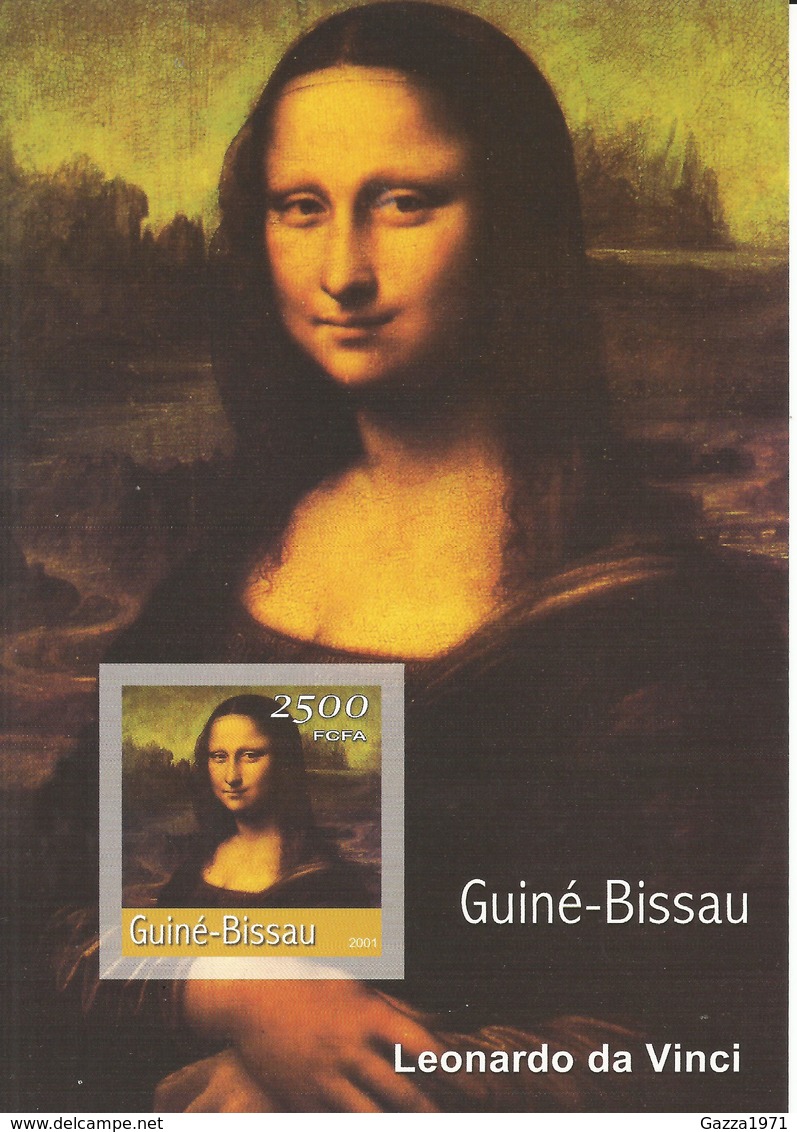 Guinea Bissau 2001, BF Leonardo Da Vinci - Guinea-Bissau