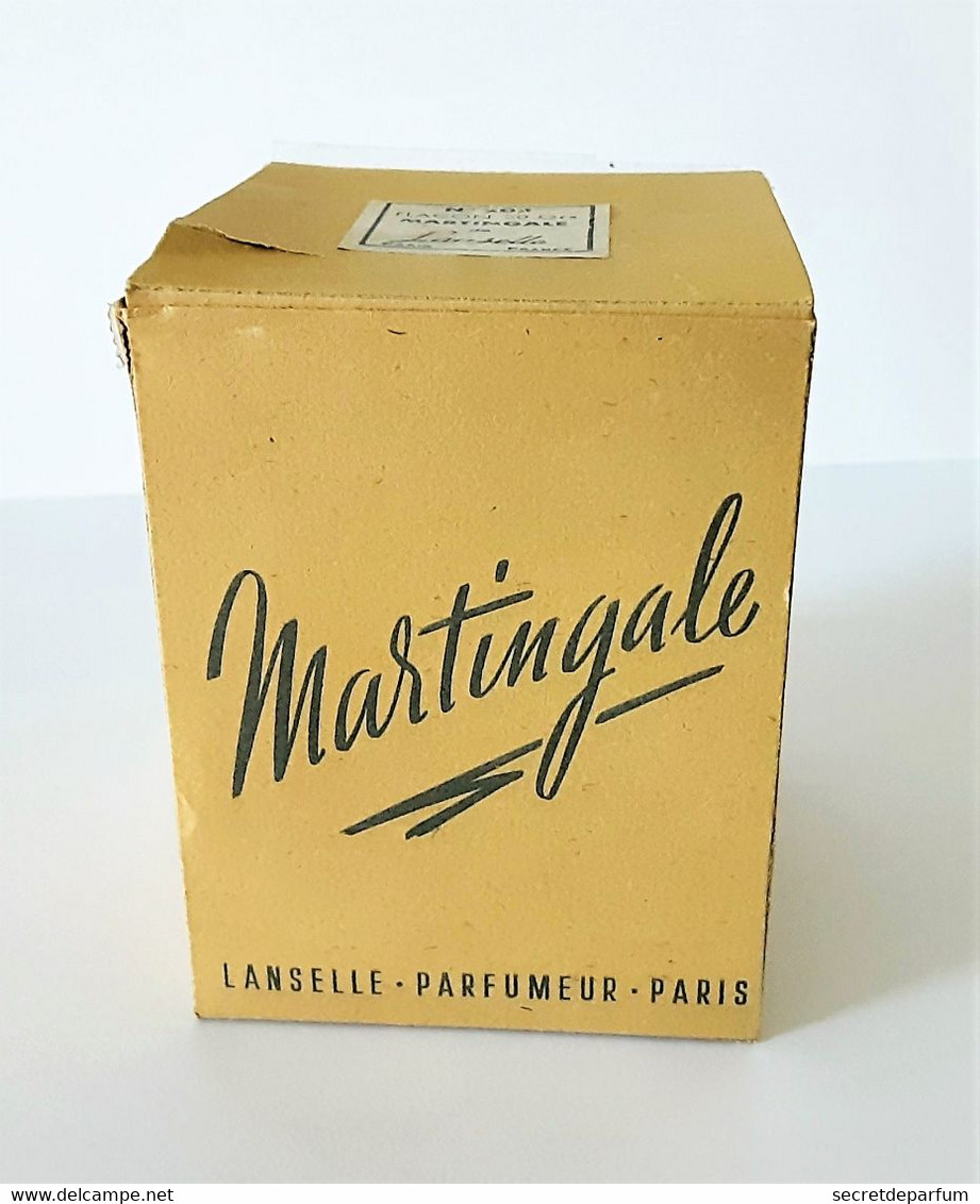 Boite Vide MARTINGALE De LANSELLE Flacon 30 GRS N° 202 - Miniaturen (met Doos)