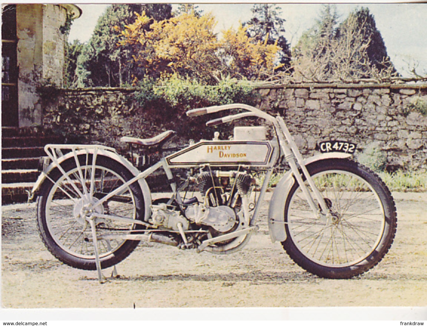 Postcard - Harley Davidson 1915 - 11 H.p. 4 Stroke Vee 2 Cylinder 989 Cc 3 Speed Gear Box - Card No. PTS/11172 - VG - Non Classés