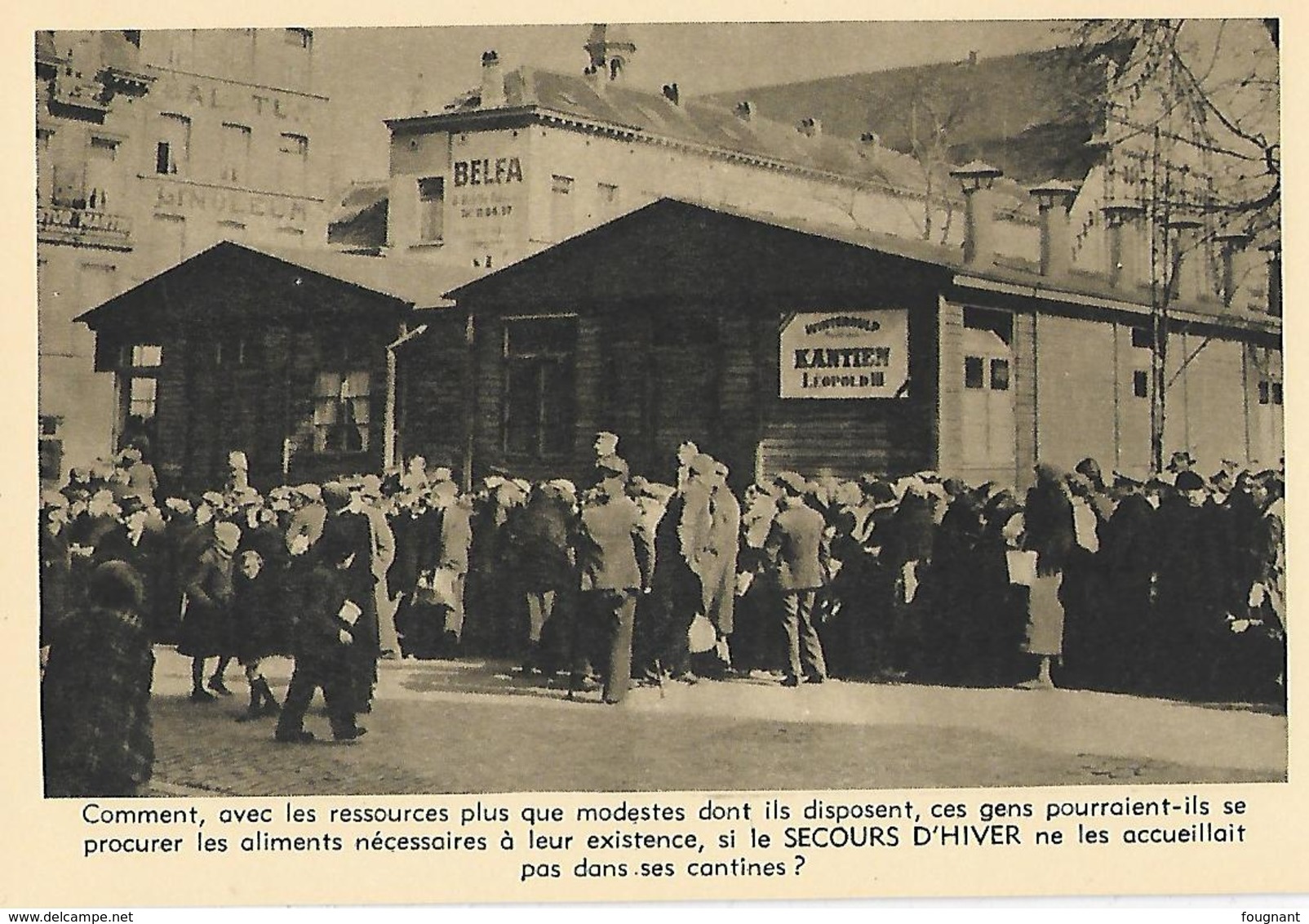 c-SECOURS d'HIVER 1941-10 cartes postales vendues au profit du secours d'hiver- Bruxelles