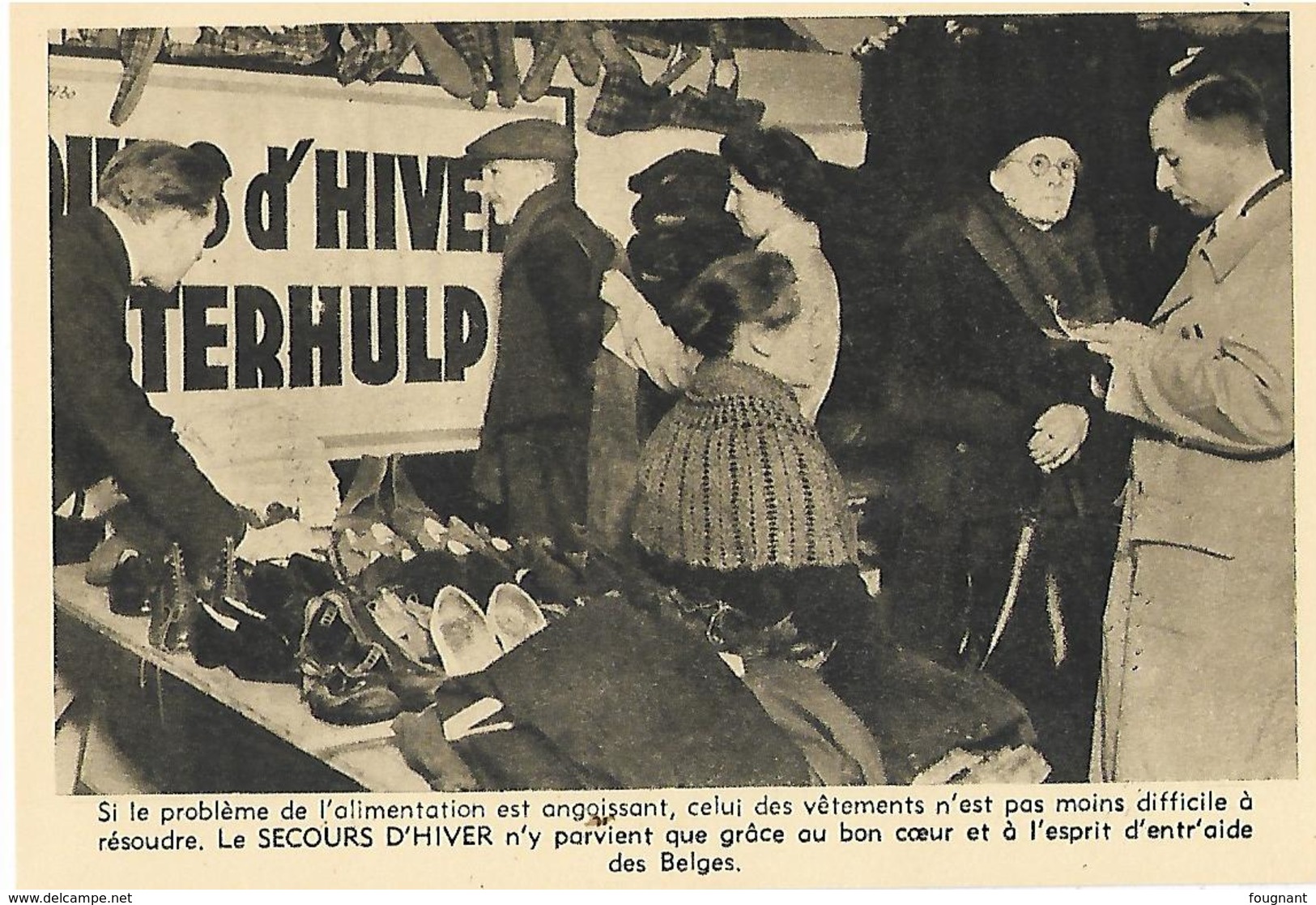 c-SECOURS d'HIVER 1941-10 cartes postales vendues au profit du secours d'hiver- Bruxelles