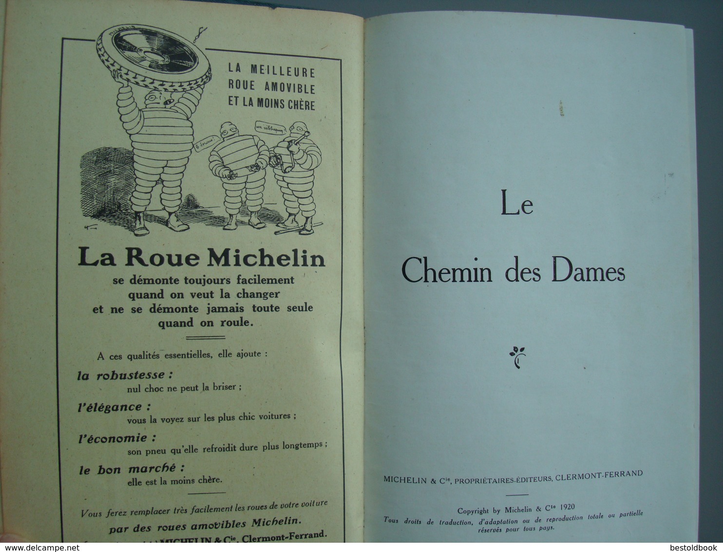 1920 Guides Illustrés Michelin Champs De Bataille LE CHEMIN DES DAMES - 1901-1940