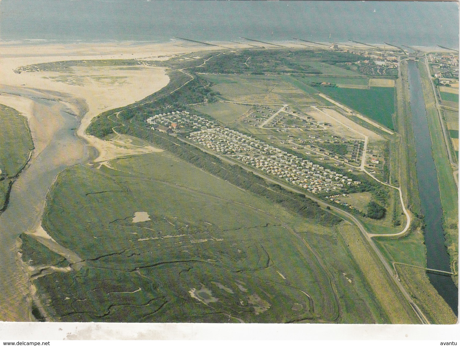 KNOKKE / RETRANCHEMENT / CAMPING ZWINHOEVE / LUCHTOPNAME - Knokke