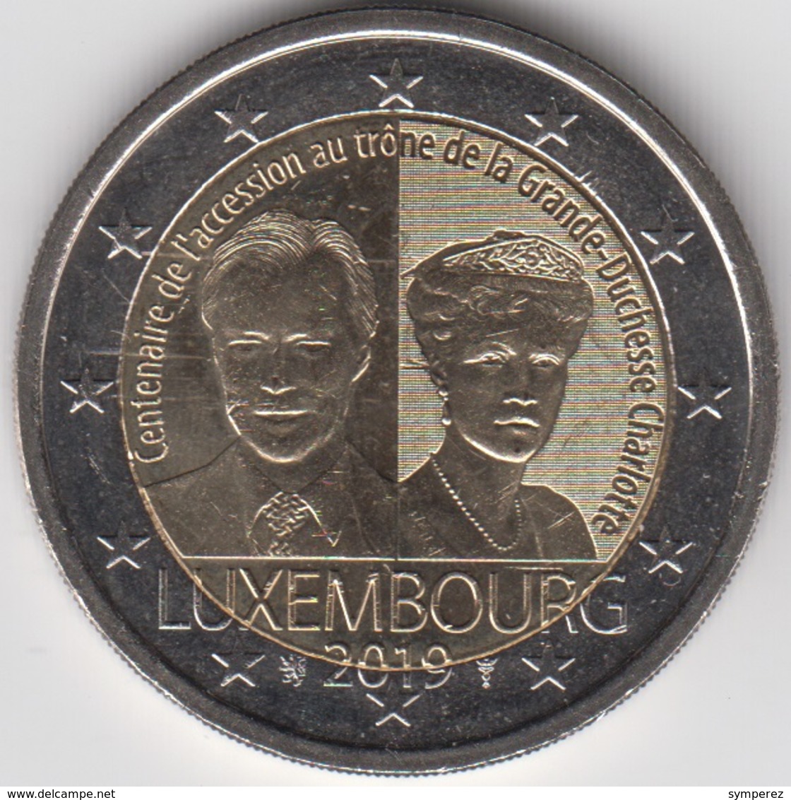 MONEDA 2€ LUXEMBURGO 2019 "CARLOTA" - Luxemburgo