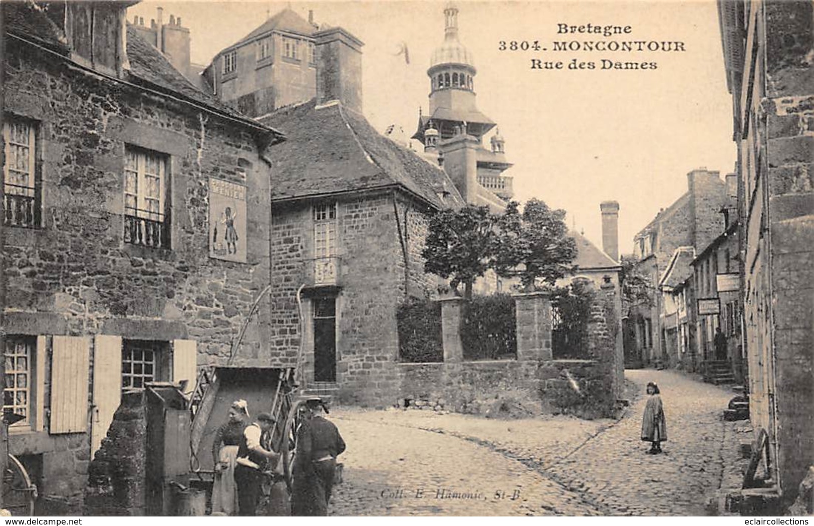 Moncontour De Bretagne          22     Rue Des Dames      (voir Scan) - Moncontour