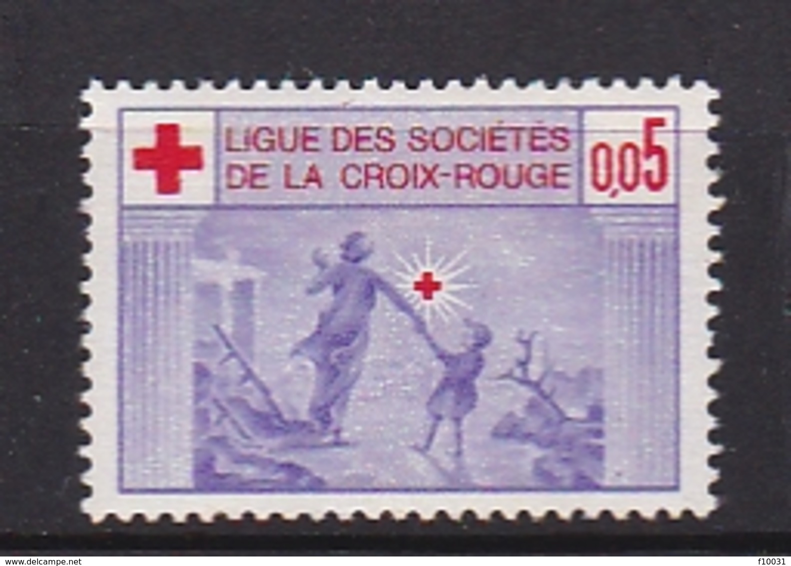 Timbre Erinophilie  Ligue Internationale Des Sociétes De La Croix-Rouge - Red Cross