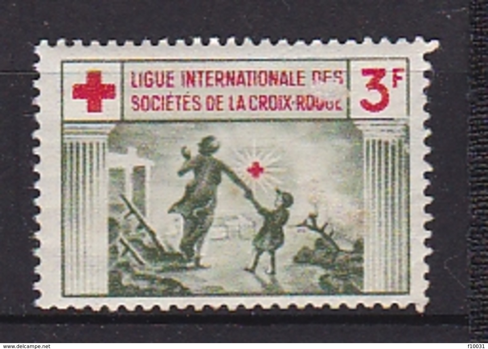 Timbre Erinnophilie  Ligue Internationale Des Sociétes De La Croix-Rouge - Rotes Kreuz