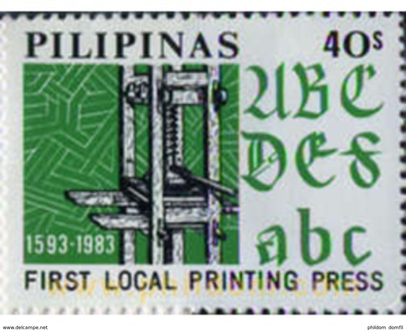 Ref. 313312 * MNH * - PHILIPPINES. 1983. IMPRENTA - Philippines