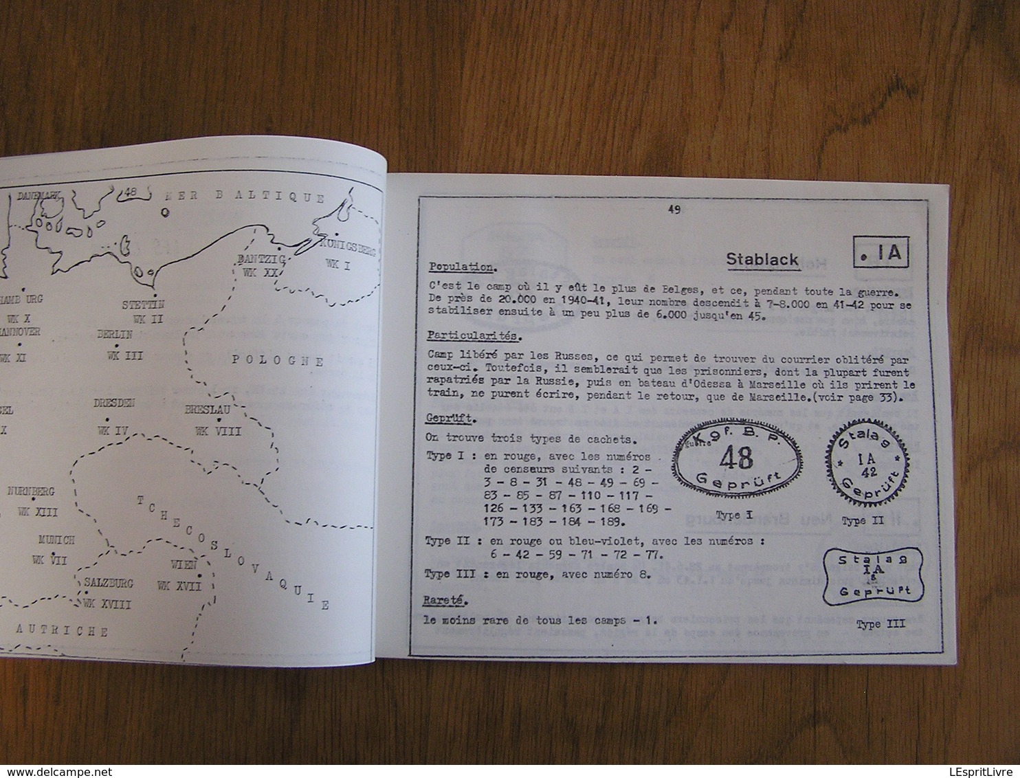 LE COURRIER DES PRISONNIERS DE GUERRE BELGES EN 40 45 J Oth Marcophilie Philatélie Cachets de Censure Camps Stalag Oflag