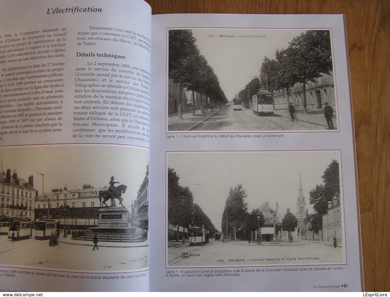 LE RETOUR DU TRAMWAY D' ORLEANS 1877 2000 Chemins de Fer Tramways Tram Hippomobile Ligne T R E C Trams Matériel