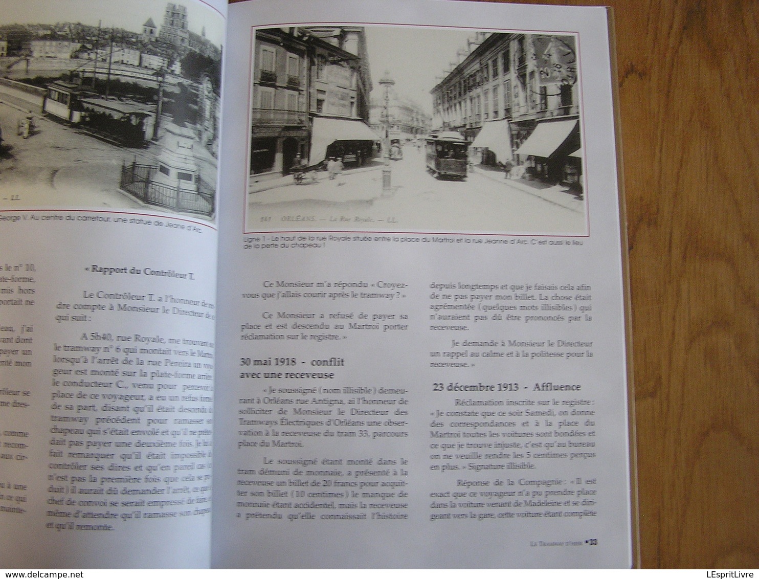 LE RETOUR DU TRAMWAY D' ORLEANS 1877 2000 Chemins de Fer Tramways Tram Hippomobile Ligne T R E C Trams Matériel