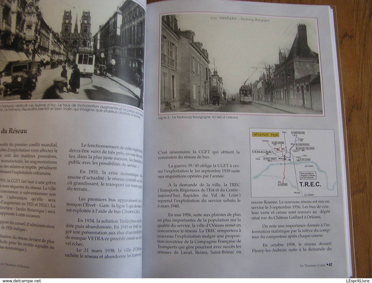 LE RETOUR DU TRAMWAY D' ORLEANS 1877 2000 Chemins de Fer Tramways Tram Hippomobile Ligne T R E C Trams Matériel