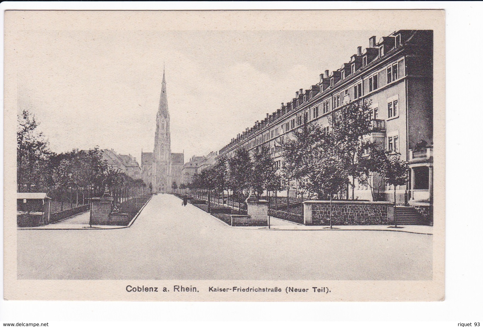 Coblenz A. Rhein - Kaiser-FriedrichstraBe (Neuer Teil) - Koblenz