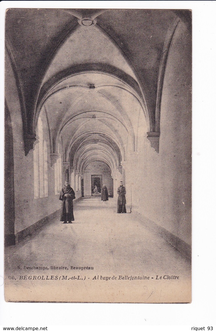 Lot 5 Cpa - Bégrolles - Abbaye De Bellefontaine (voir Scans) - Andere & Zonder Classificatie