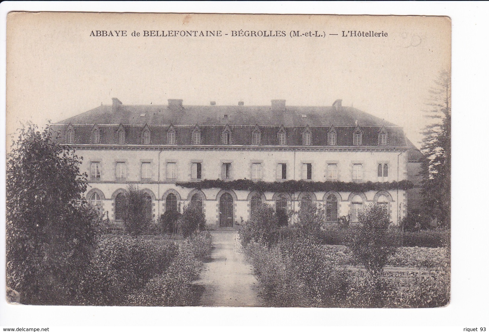 Lot 5 Cpa - Bégrolles - Abbaye De Bellefontaine (voir Scans) - Andere & Zonder Classificatie