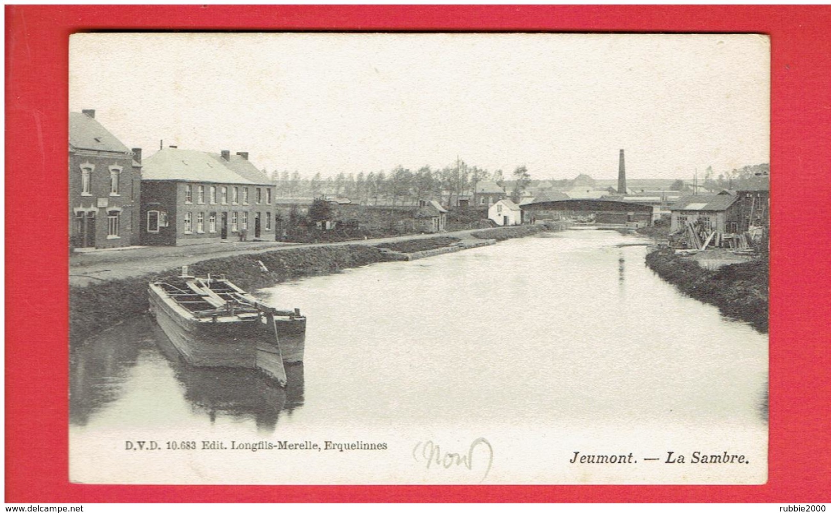 JEUMONT LA SAMBRE CARTE EN TRES BON ETAT - Jeumont