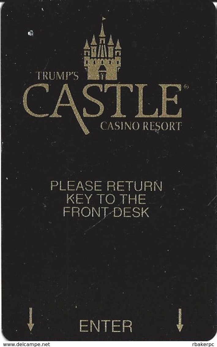 Trump's Castle Casino - Atlantic City NJ - Hotel Room Key Card - Hotel Keycards