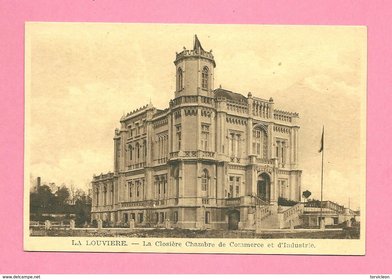 C.P. La Louvière  = La  CLOSIERE  :  Chambre  De  Commerce Et  D'  Industrie - La Louviere