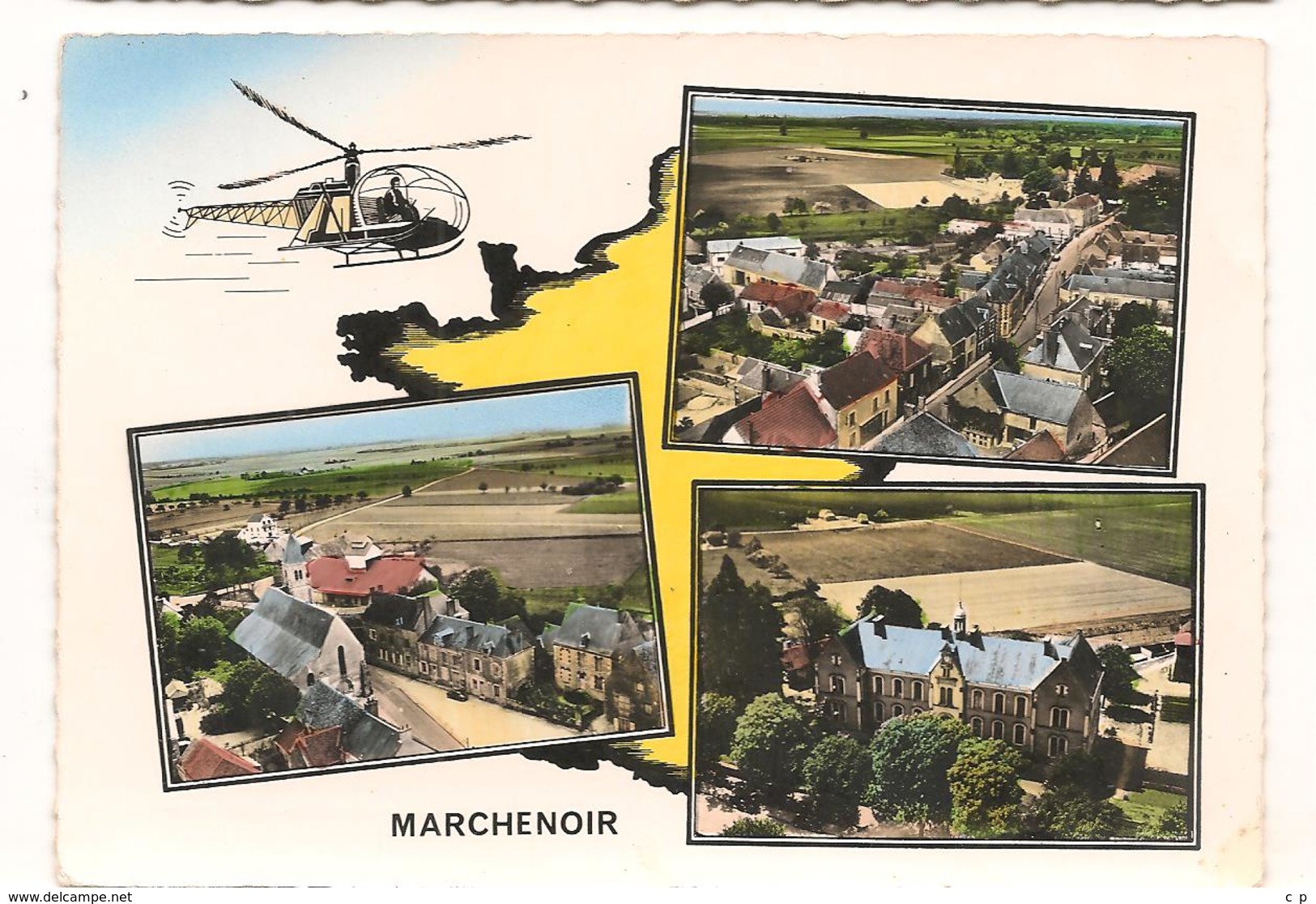 Marchenoire -  Multivues  -  CPSM° - Marchenoir