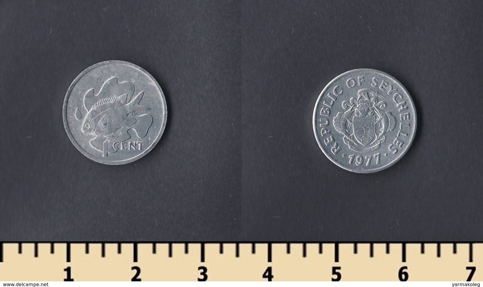 Seychelles 1 Cent 1977 - Seychellen