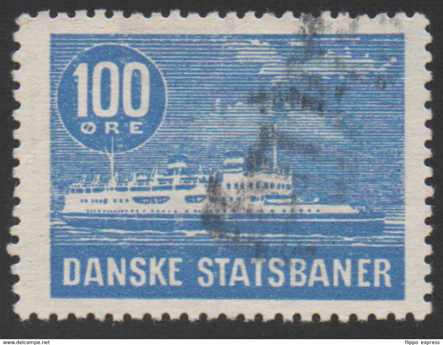 Denmark, D.S.B., Railway Stamp, Used - Andere & Zonder Classificatie