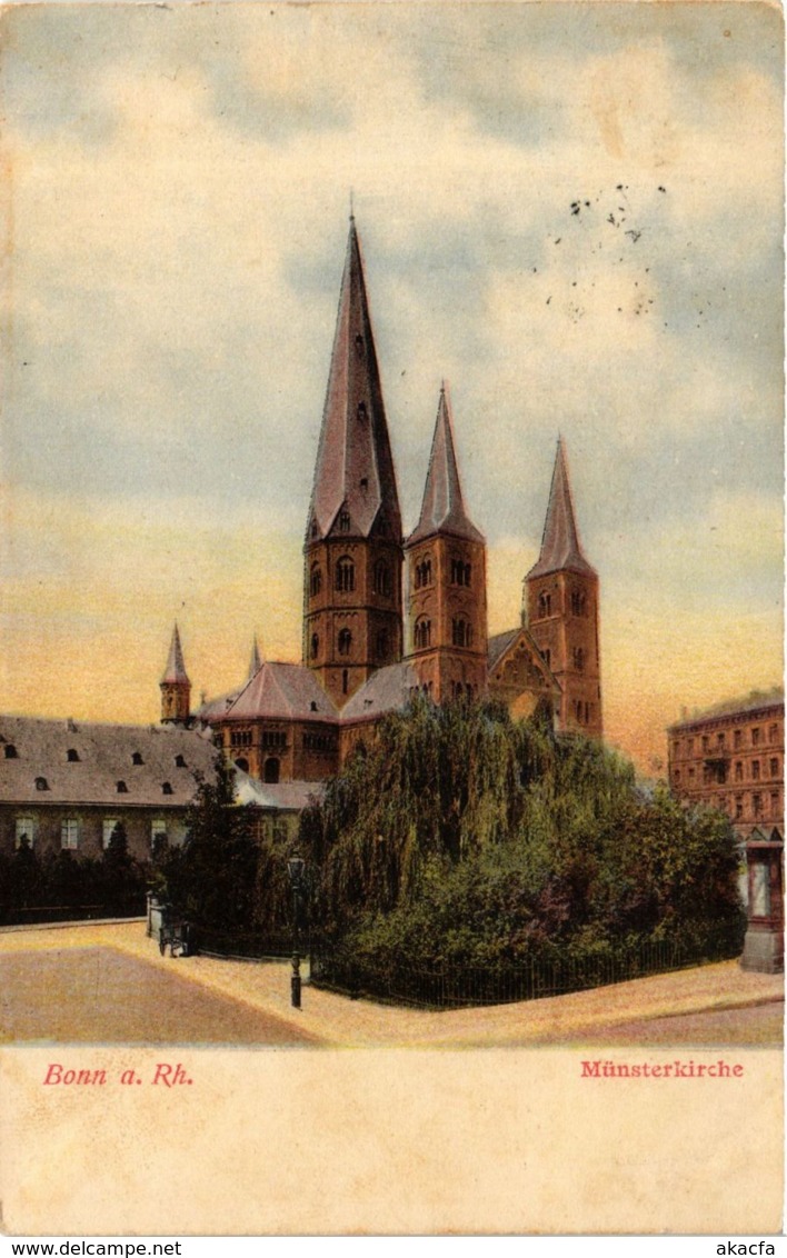 CPA AK Bonn- Munsterkirche GERMANY (883681) - Bonn