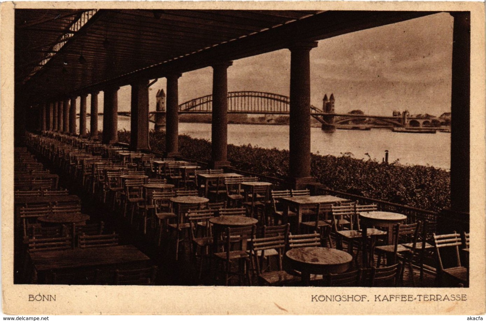 CPA AK Bonn- Konigshof, Kaffee Terrasse GERMANY (883801) - Bonn