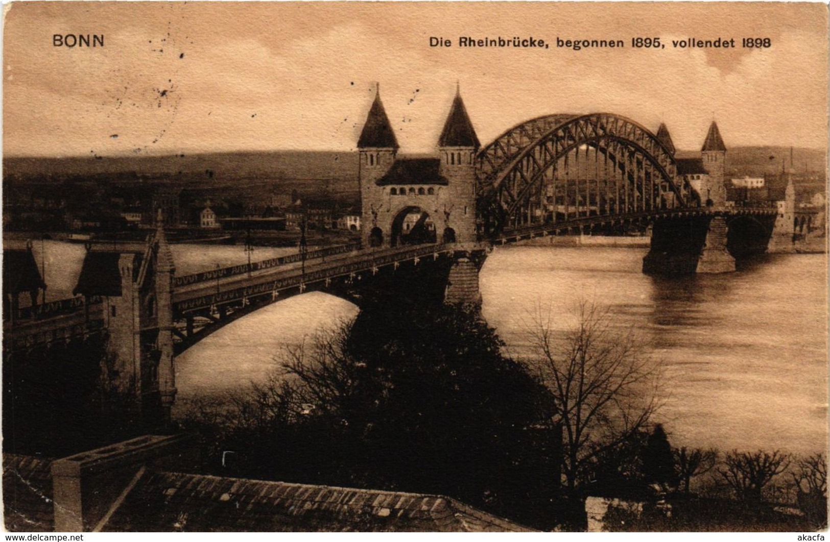 CPA AK Bonn- Die Rheinbrucke GERMANY (883833) - Bonn