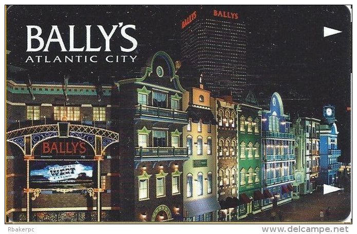 Bally's Casino Atlantic City, NJ Hotel Room Key Card - Hotelsleutels (kaarten)