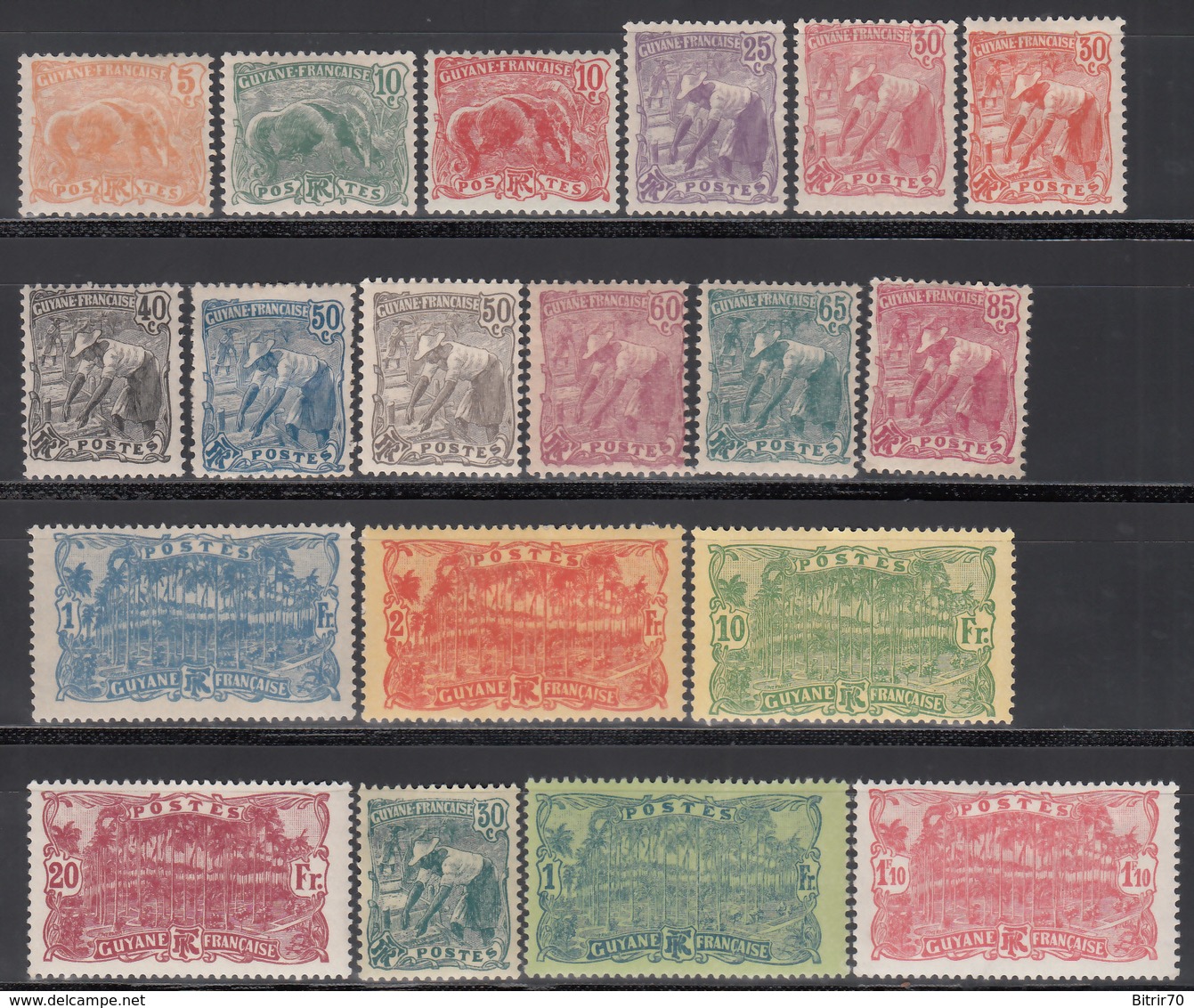 1922-28  Yvert Nº 75 / 90, 106 / 108 MH. - Unused Stamps