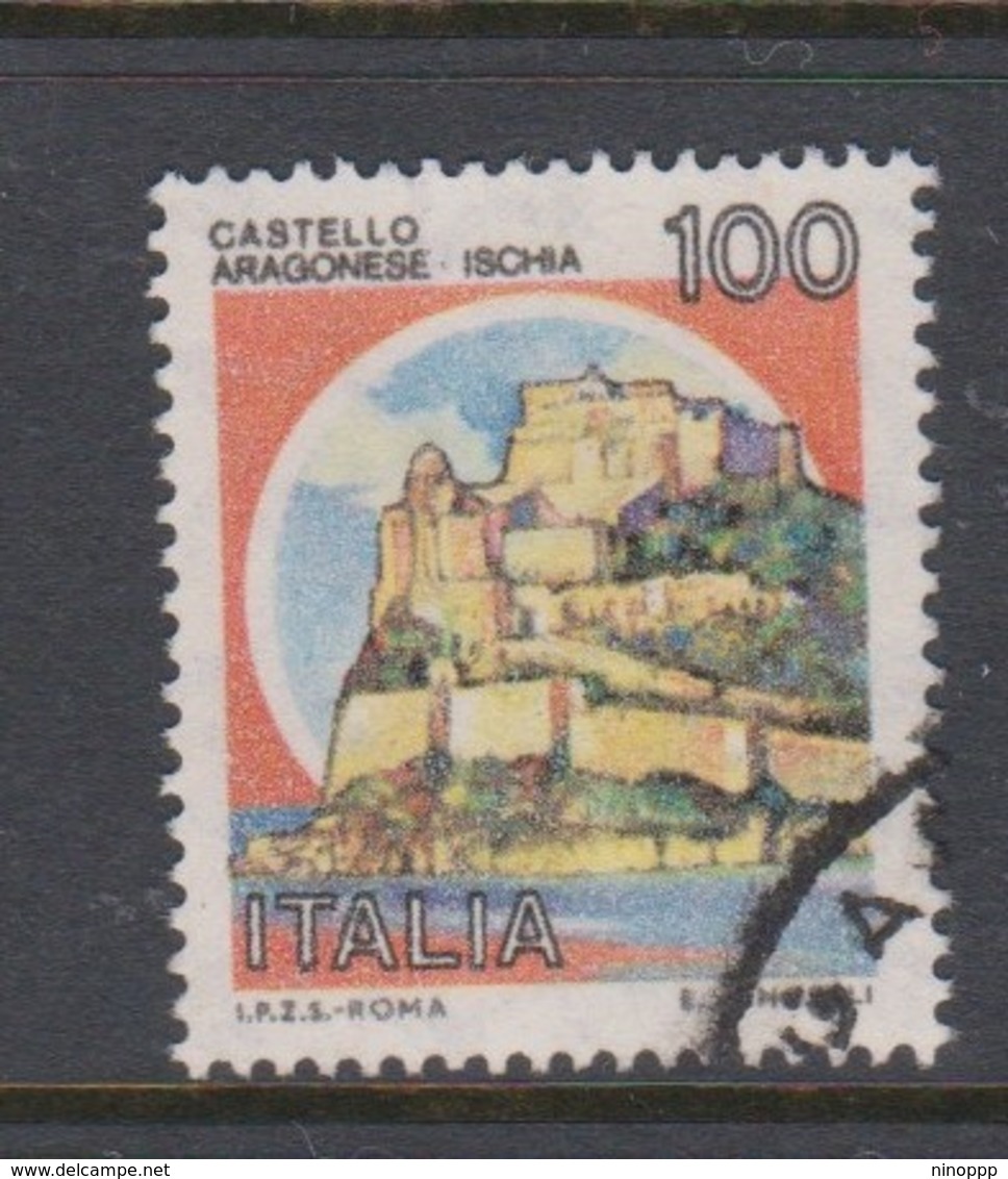 Italy Republic S 1511 1980 Castle  Lire 100 Aragonese Ischia,used - 1971-80: Used