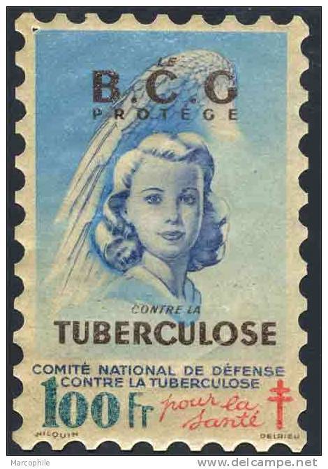 ERINNOPHILIE / TUBERCULOSE - TUBERCULOSIS / VIGNETTE GRAND FORMAT (ref 585) - Antitubercolosi