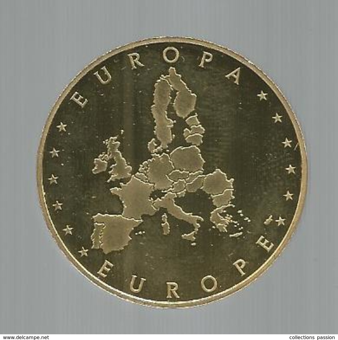 Médaille , SAN MARINO , 2002 ,euro, EUROPA ,  EUROPE ,  Frais Fr 3.15 E - Non Classés