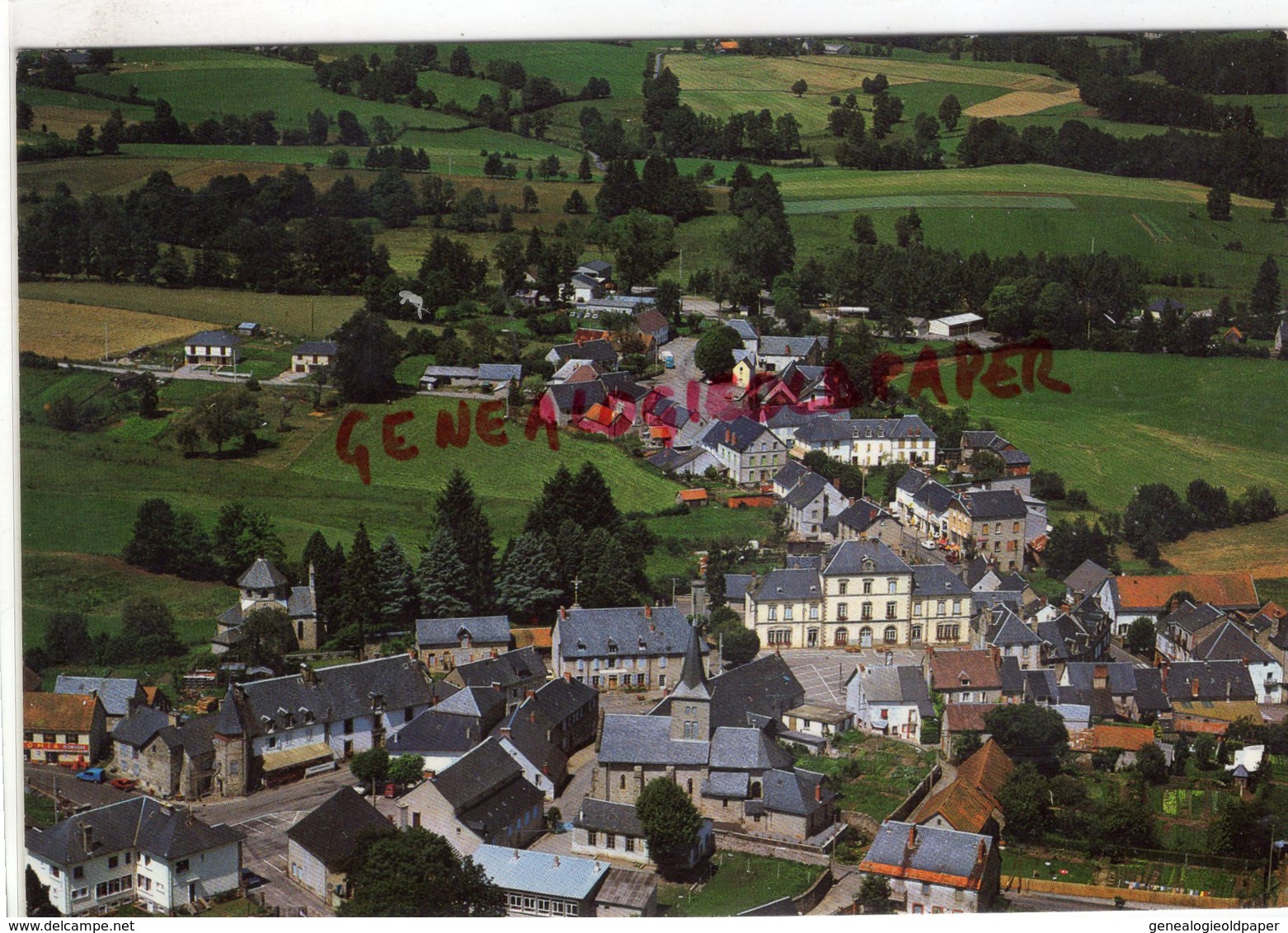 19- EYGURANDE - VUE D' ENSEMBLE  -CORREZE - Eygurande