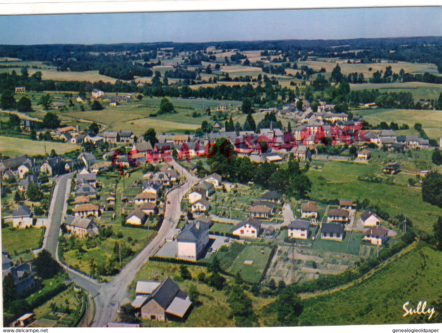 19- EYGURANDE- VUE AERIENNE   -CORREZE - Eygurande