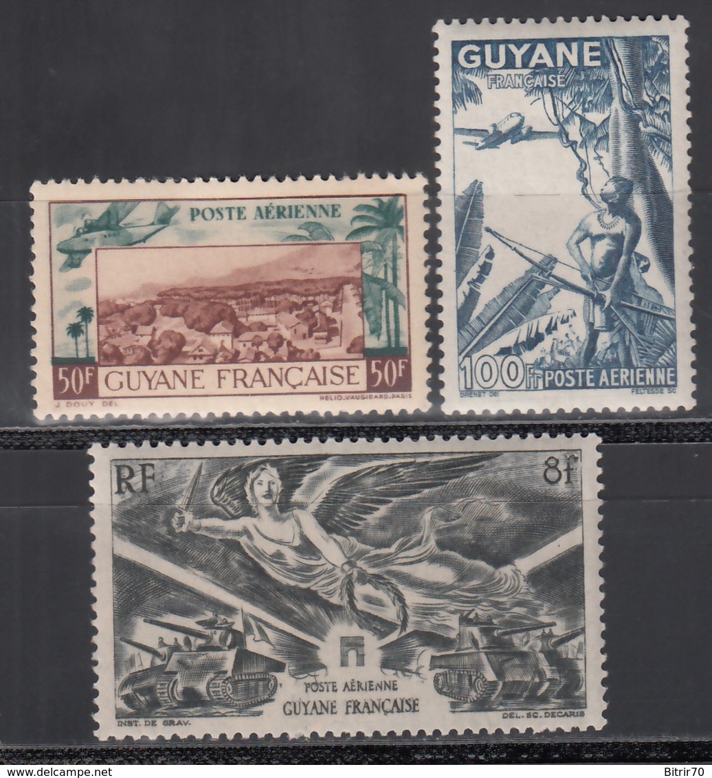 1942-46     Yvert Nº  21, 25, 28, - Unused Stamps