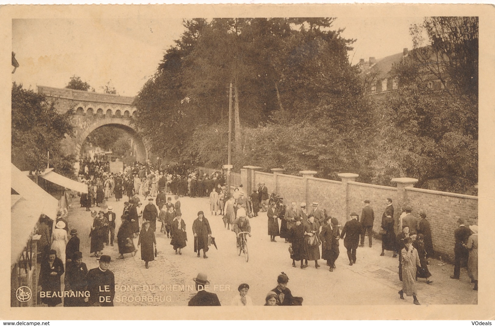 CPA - Belgique - Beauraing - Le Pont Du Chemin De Fer - Beauraing