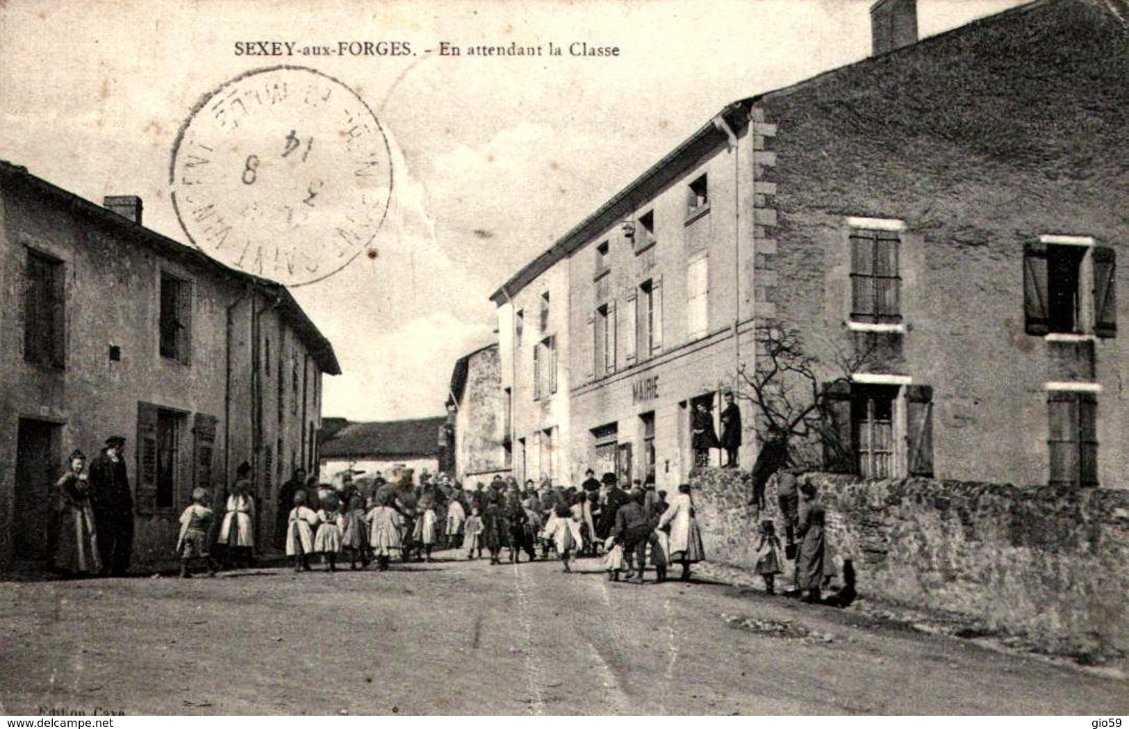 > [54] Meurthe Et Moselle   / SEXEY  AUX FORGES  /  : Ecole : Mairie DANS  / L'etat - Autres & Non Classés