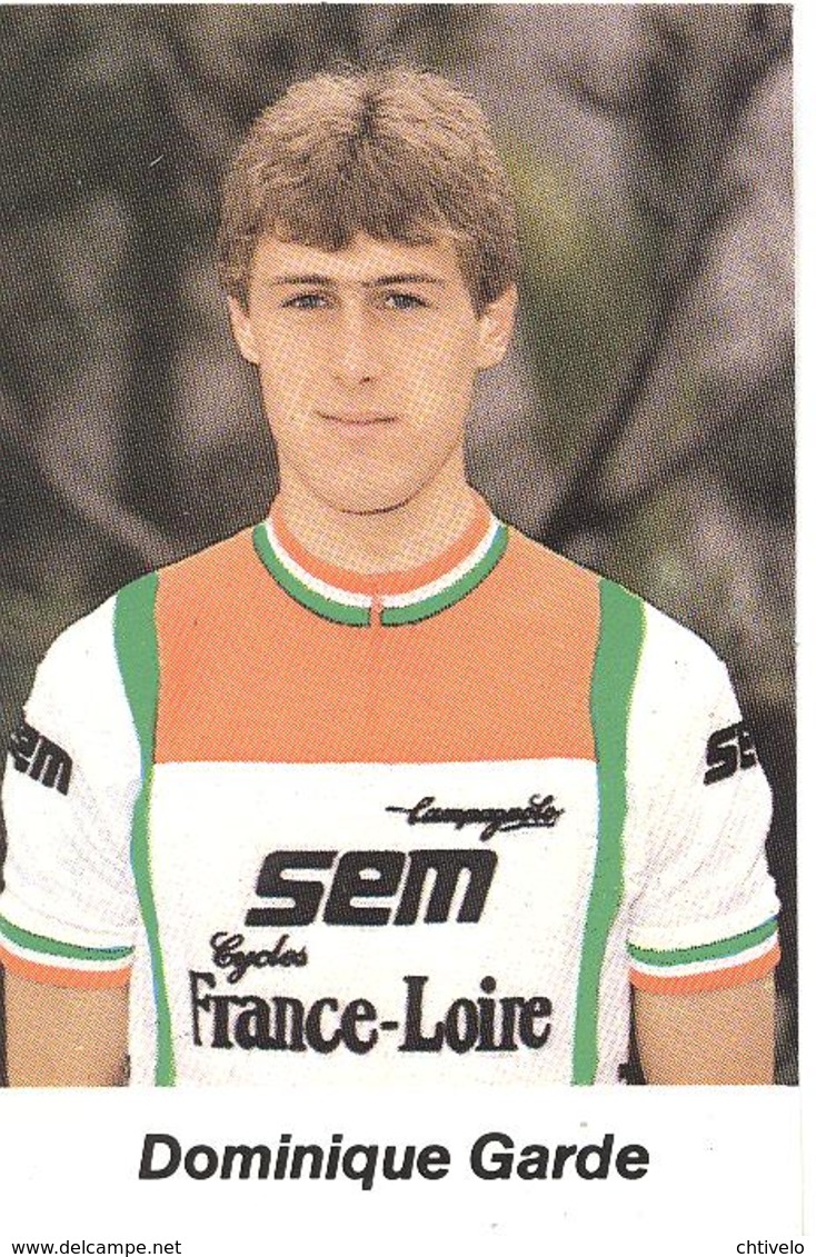 Cyclisme, Dominique Garde - Cyclisme